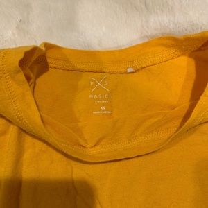 yellow cabbage cut shirt